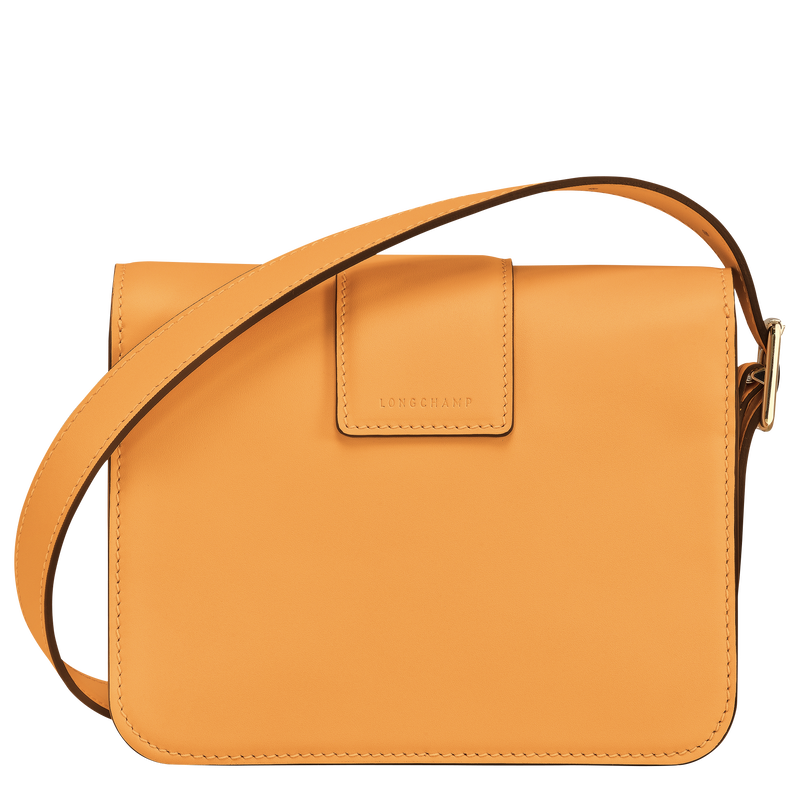 Box-Trot S Crossbody bag , Apricot - Leather  - View 4 of  5
