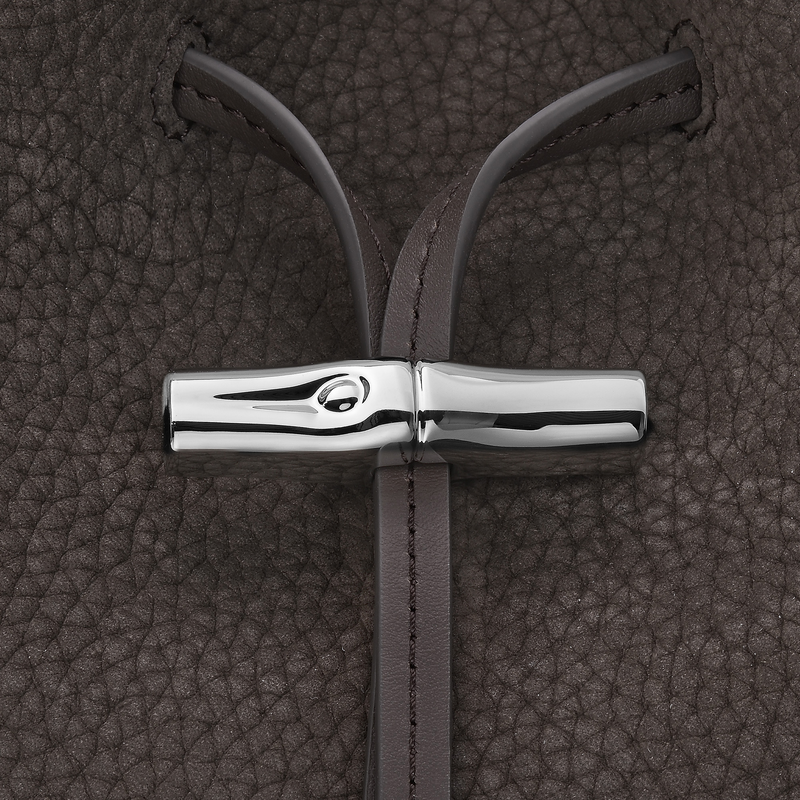 Le Roseau S Shoulder bag , Mocha - Leather  - View 4 of  4