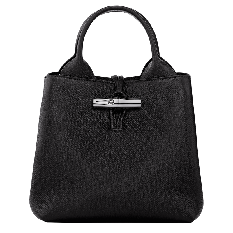 Le Roseau S Handbag , Black - Leather  - View 1 of 7