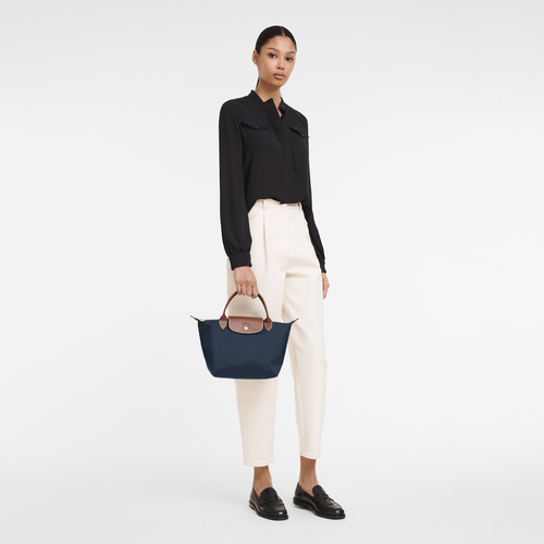 longchamp leather le pliage