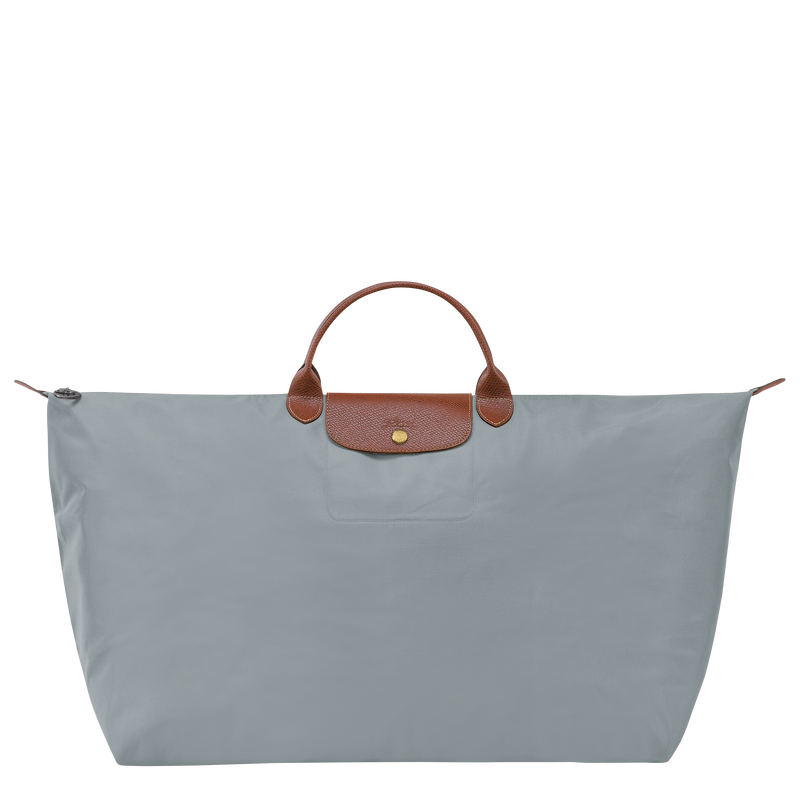 Reisetasche M Le Pliage Original , Recyceltes Canvas - Stahl  - Ansicht 1 von 7