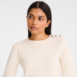 Sweater , Ecru - Knit