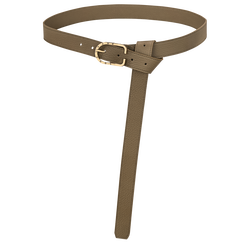 Archive Ladies' belt , Olive - Leather