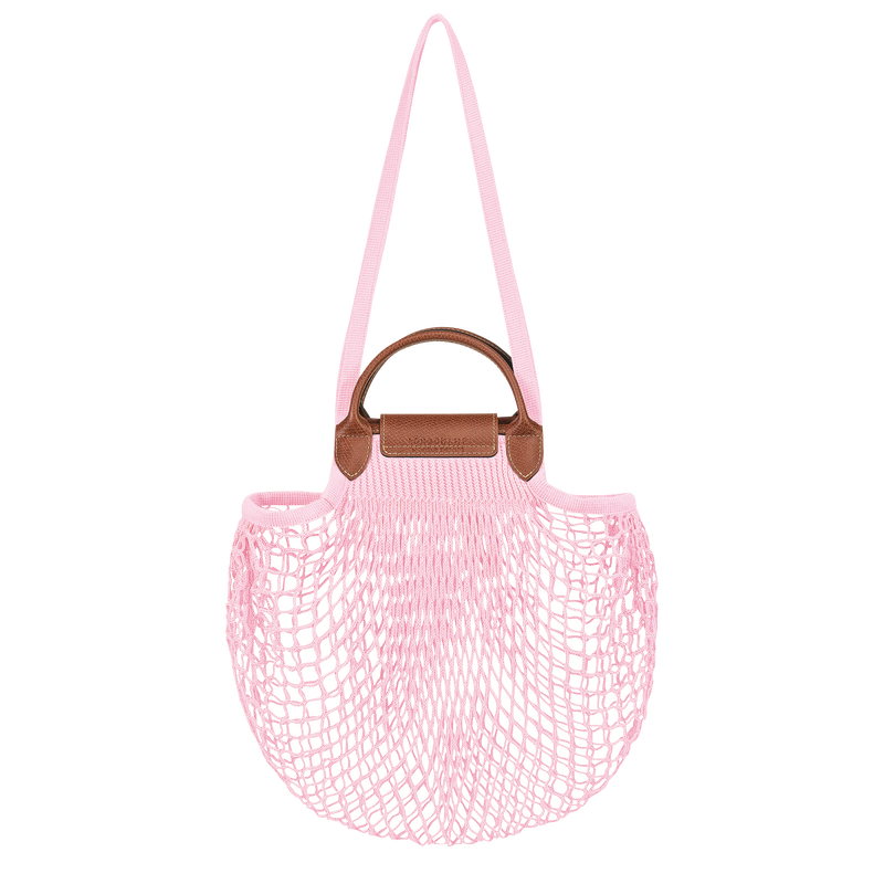 Longchamp Le Pliage Filet XS Mesh bag Pink - Canvas
