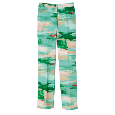 Trousers, Aqua