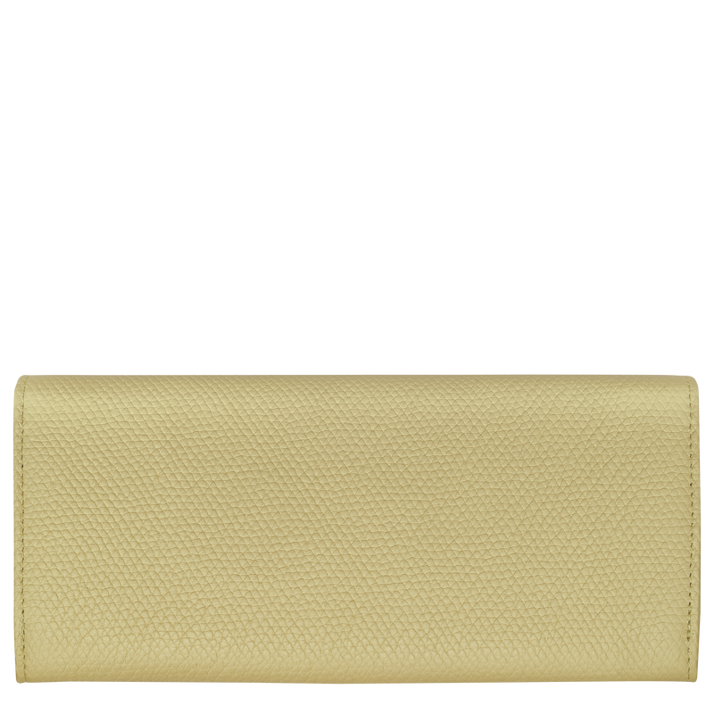 Le Roseau Long continental wallet , Pistachio - Leather  - View 2 of  3