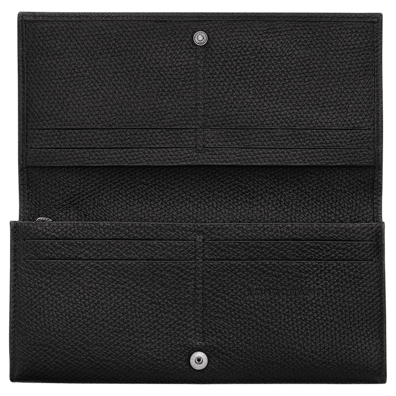 Le Roseau Long continental wallet , Black - Leather  - View 3 of  3