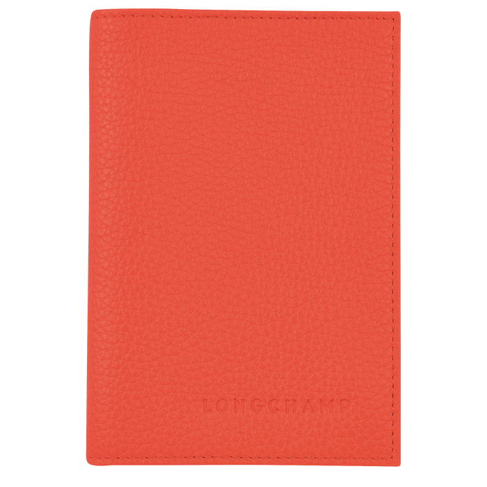 Le Foulonné Passport cover, Orange