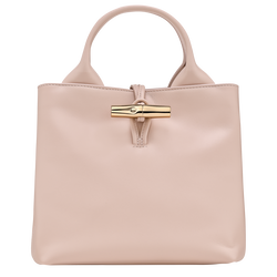 Le Roseau S Handbag , Petal Pink - Leather