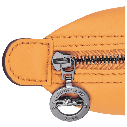 Sac cuir sale orange longchamp