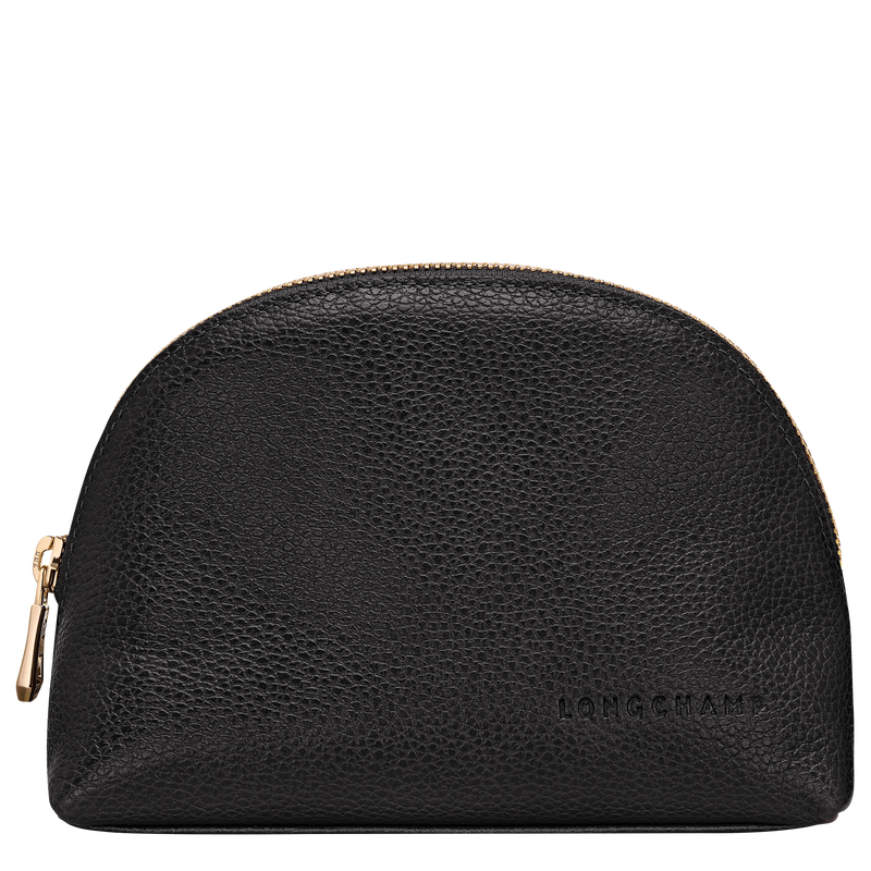 Pochette Le Foulonn&eacute; , Leder - Schwarz  - Ansicht 1 von 2