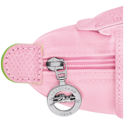 Le Pliage Green Pouch with handle, Pink