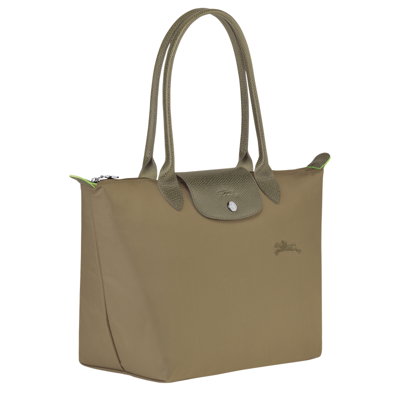 Le Pliage Green M Tote bag , Artichoke - Recycled canvas  - View 2 of  6