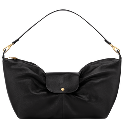 Le Pliage Xtra L Shoulder bag , Black - Leather