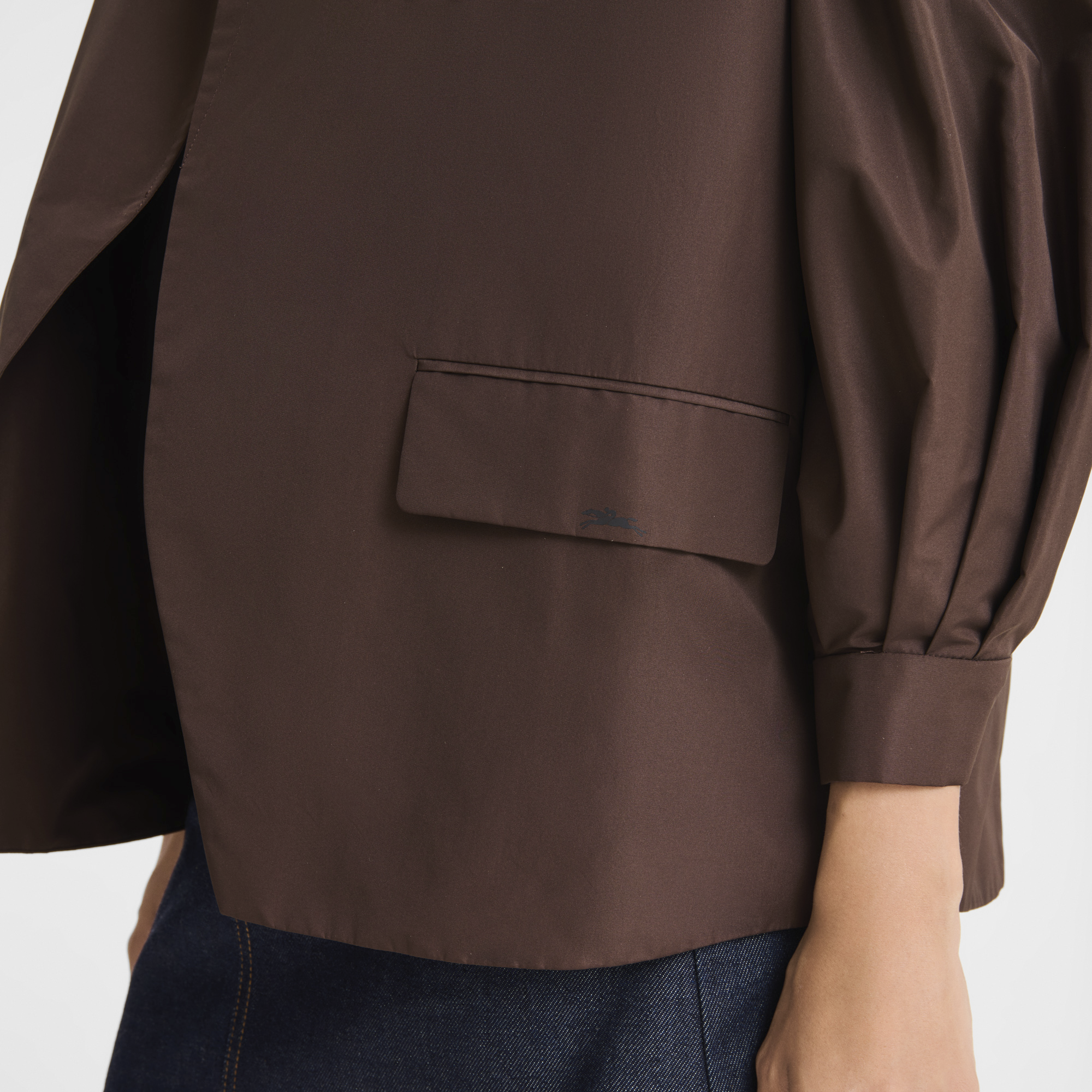 null Giacca kimono,  Moka