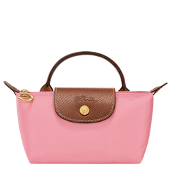 Le Pliage Original Pouch with handle , Marshmallow - Recycled canvas