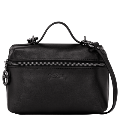 Le Pliage Xtra XS Vanity , Black - Leather