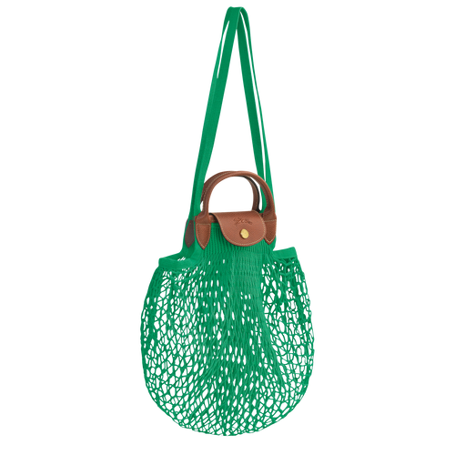 Le Pliage Filet L Mesh bag , Green - Canvas - View 2 of 3