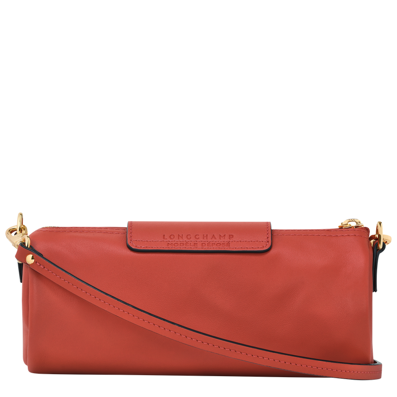 Le Pliage Xtra S Crossbody bag , Sienna - Leather  - View 4 of  6