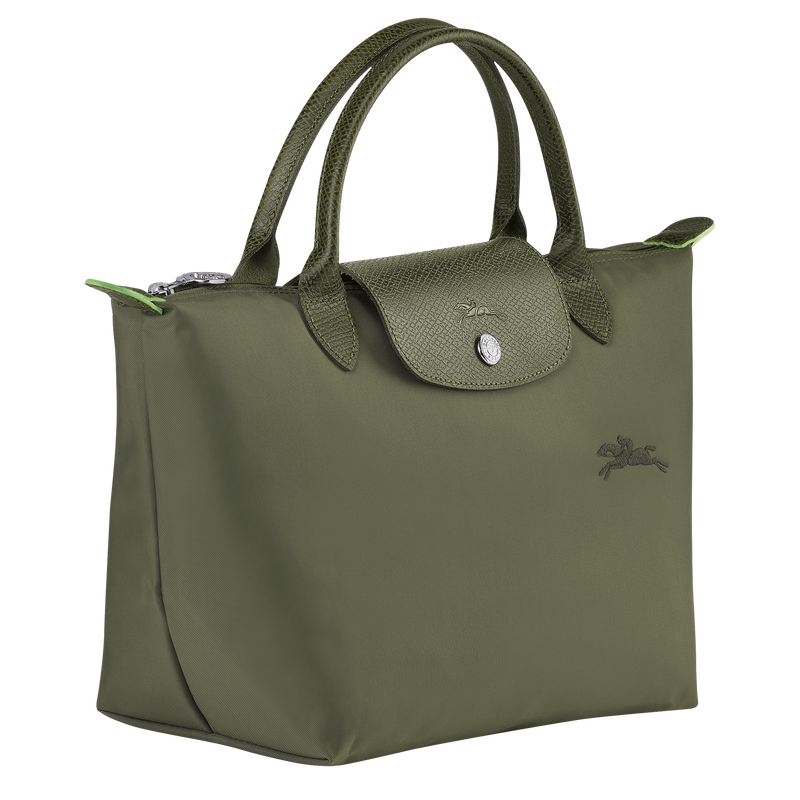 Handtasche S Le Pliage Green , Recyceltes Canvas - Fichte  - Ansicht 3 von 6