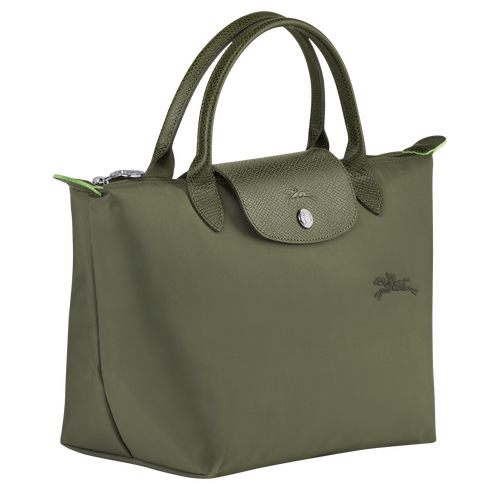 Le Pliage Green S Handbag , Forest - Recycled canvas - View 3 of 5