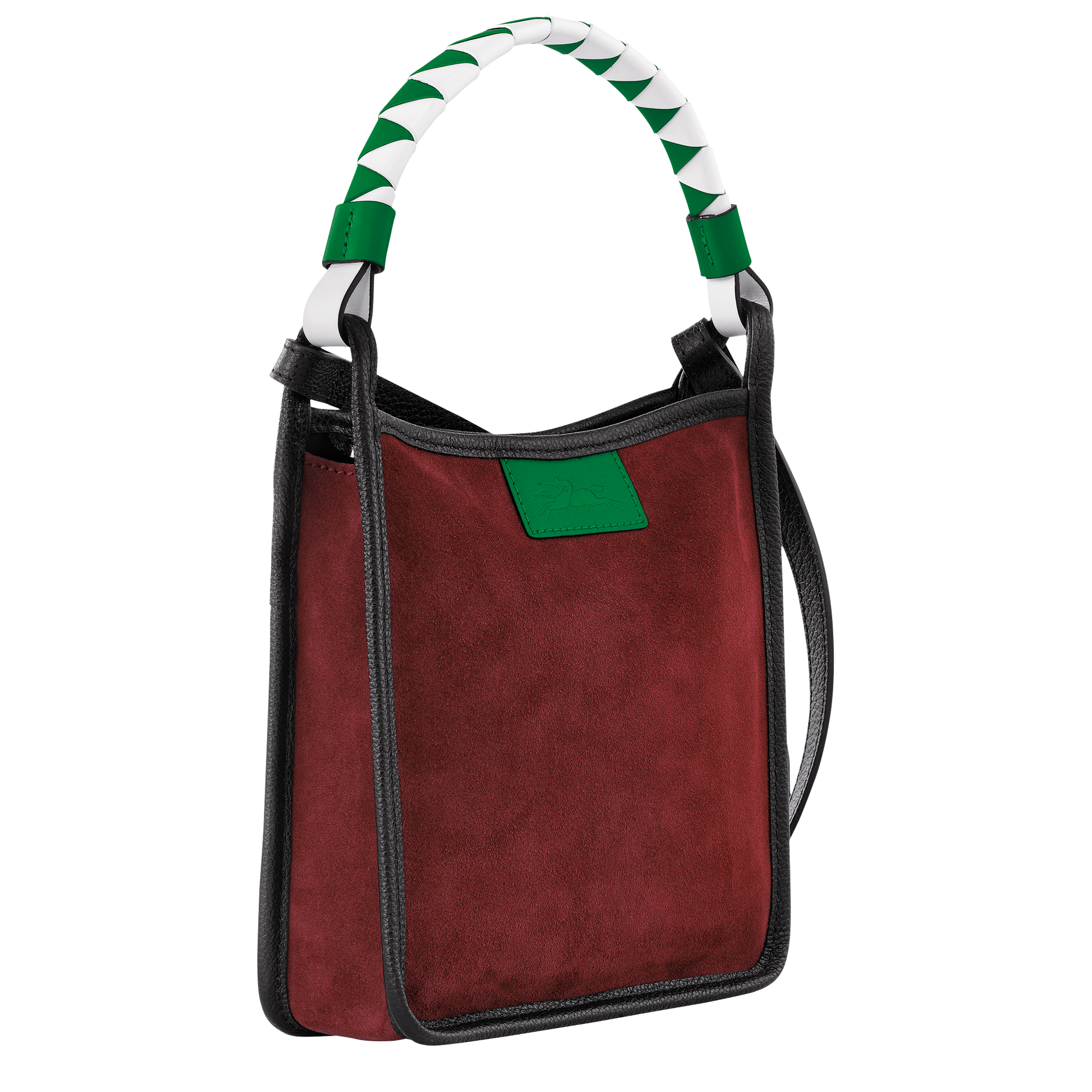 Le Foulonné Crossbody bag S, Mahogany