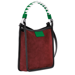 Le Foulonné Crossbody bag S, Mahogany