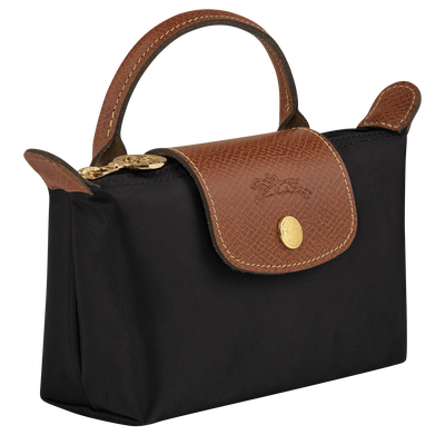 Le Pliage Original Pouch with handle, Black