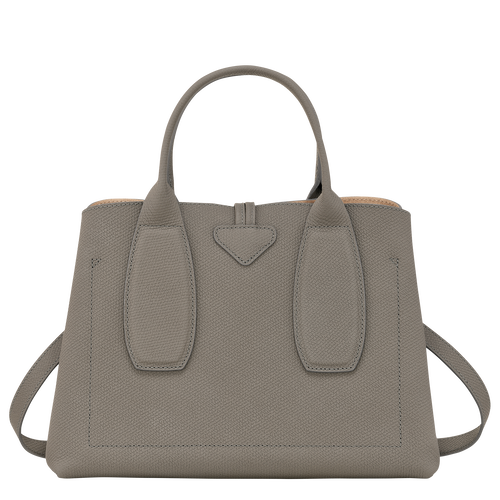 Le Roseau M Handbag , Turtledove - Leather - View 4 of  6