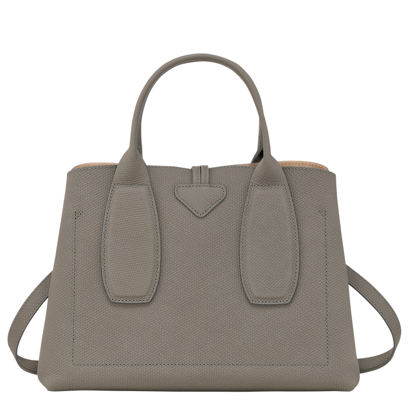 Le Roseau M Handbag , Turtledove - Leather  - View 4 of  6