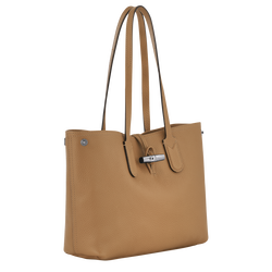 Roseau Essential M Tote bag , Fawn - Leather