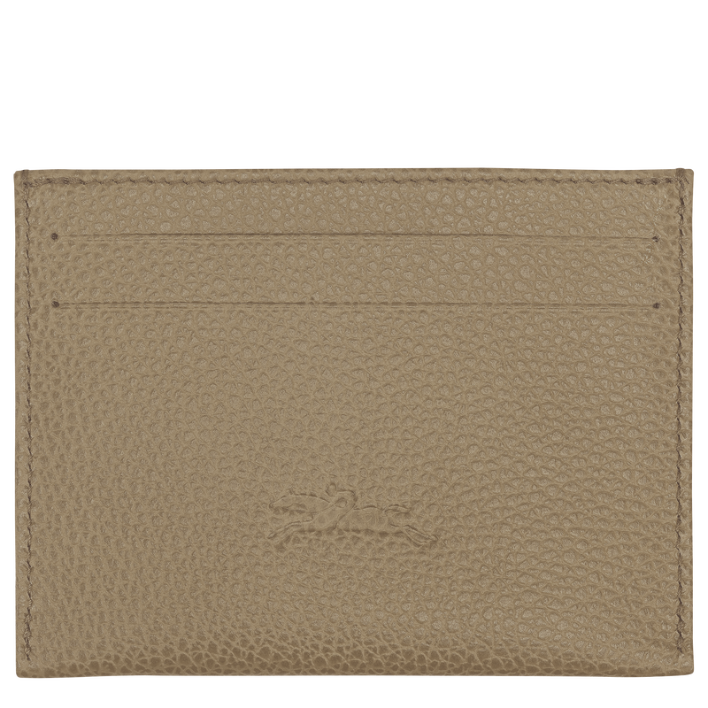 Le Foulonn&eacute; Card holder , Lichen - Leather  - View 2 of  2