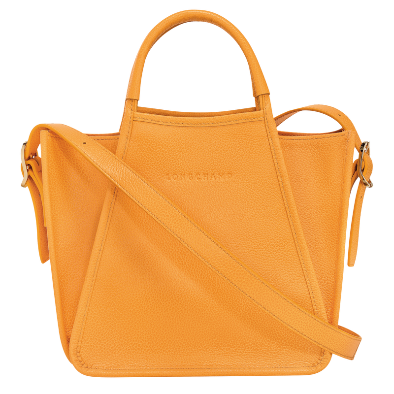 Le Foulonné S Handbag , Apricot - Leather  - View 5 of  6