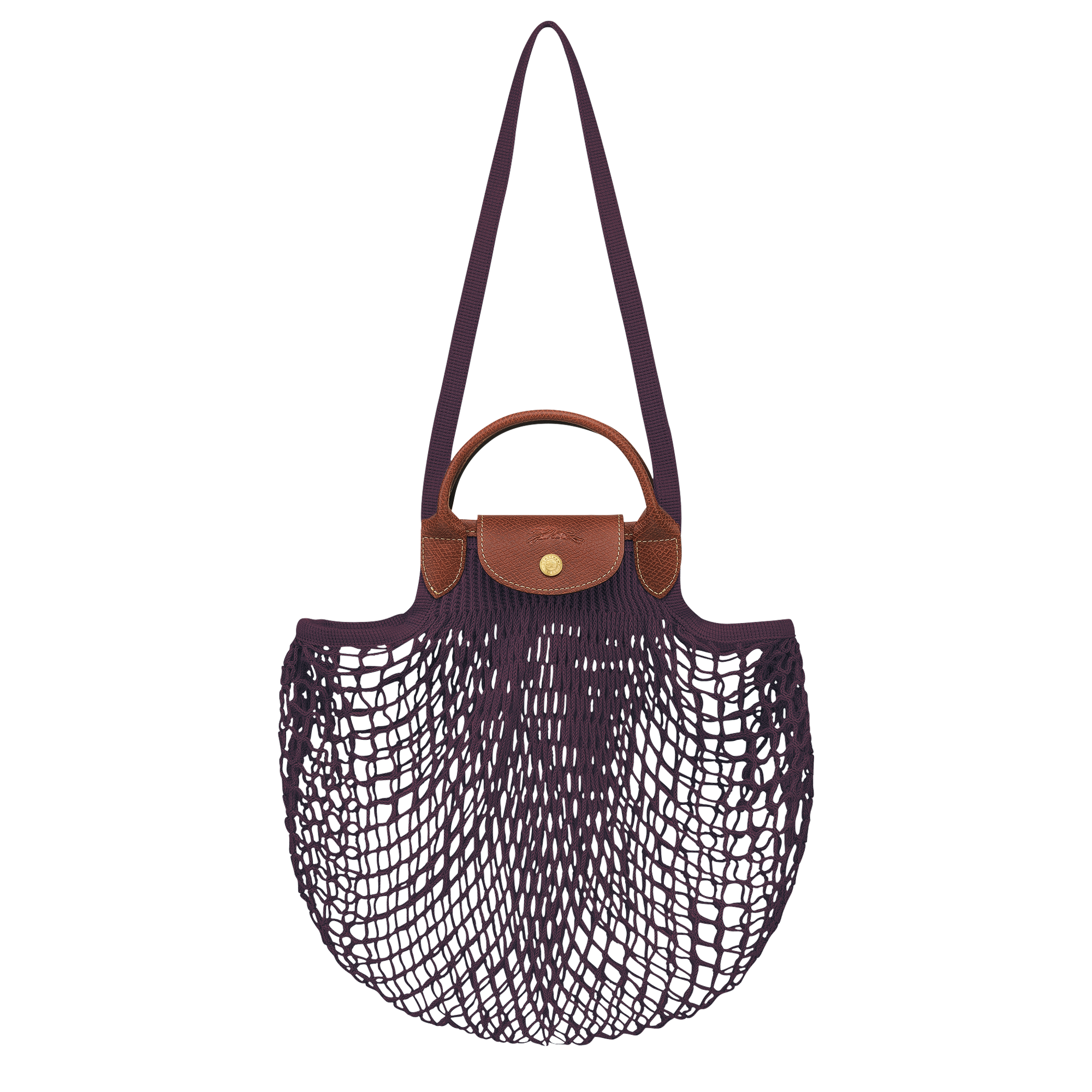 Mesh bag L, Eggplant - View 1 of
4 - zoom in Le Pliage Filet Mesh bag L, Eggplant