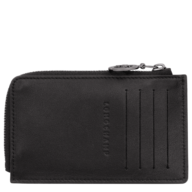 Porta Carte Le Pliage Xtra , Pelle - Nero  - View 2 of  2