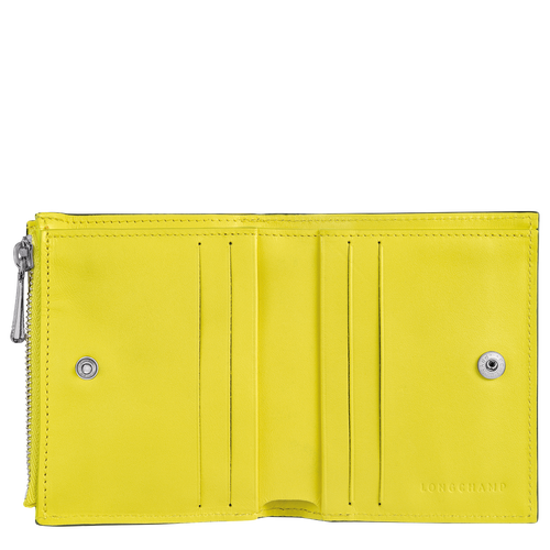 Roseau Compact wallet, Lemon