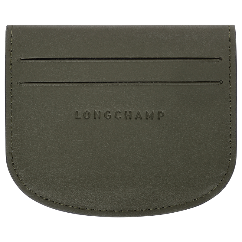 Le Pliage Xtra Card holder , Fir - Leather  - View 2 of  3