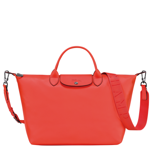 Le Pliage Xtra L Handbag Orange - Leather (10201987017)