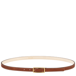 Épure Ladies' belt , Brown - Leather