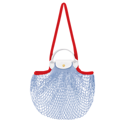 Le Pliage Filet 織網包 L , 天藍色 - 帆布