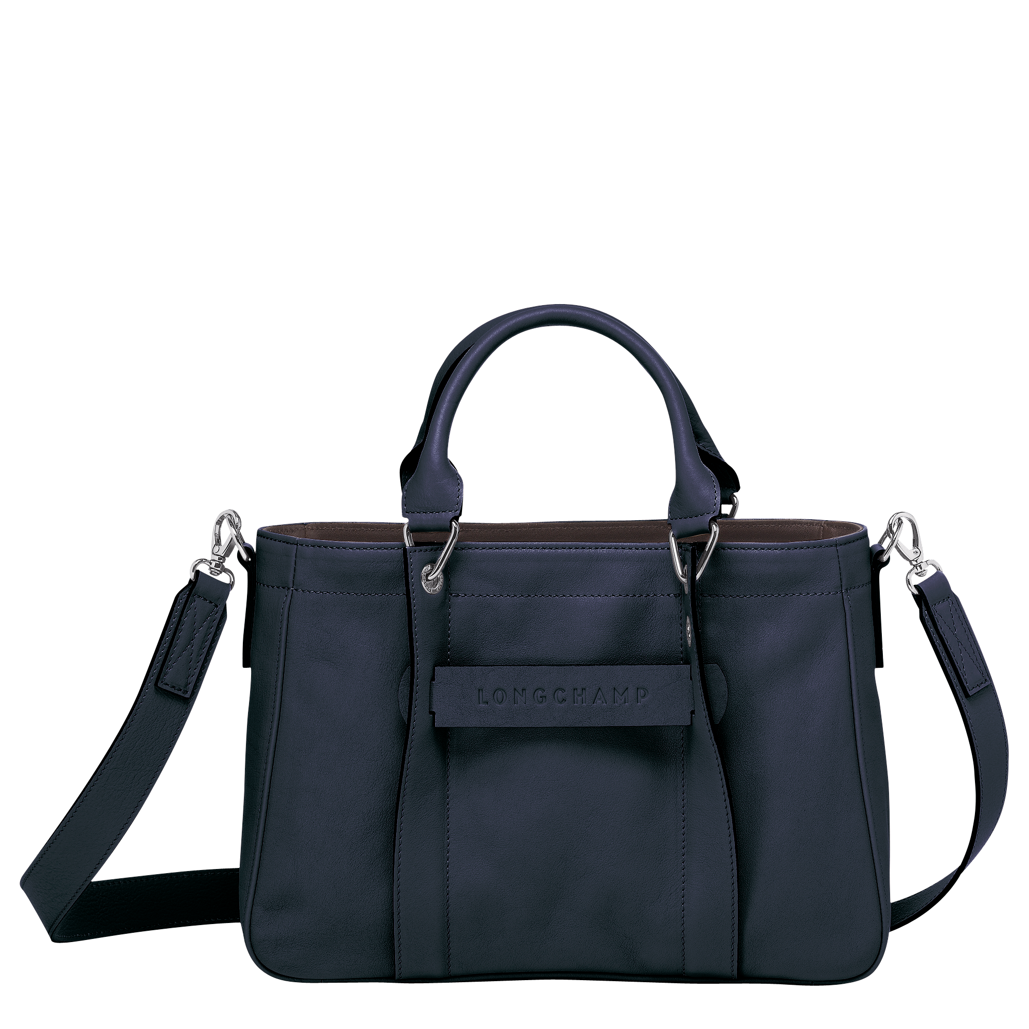 Top handle bag S Longchamp 3D Midnight 