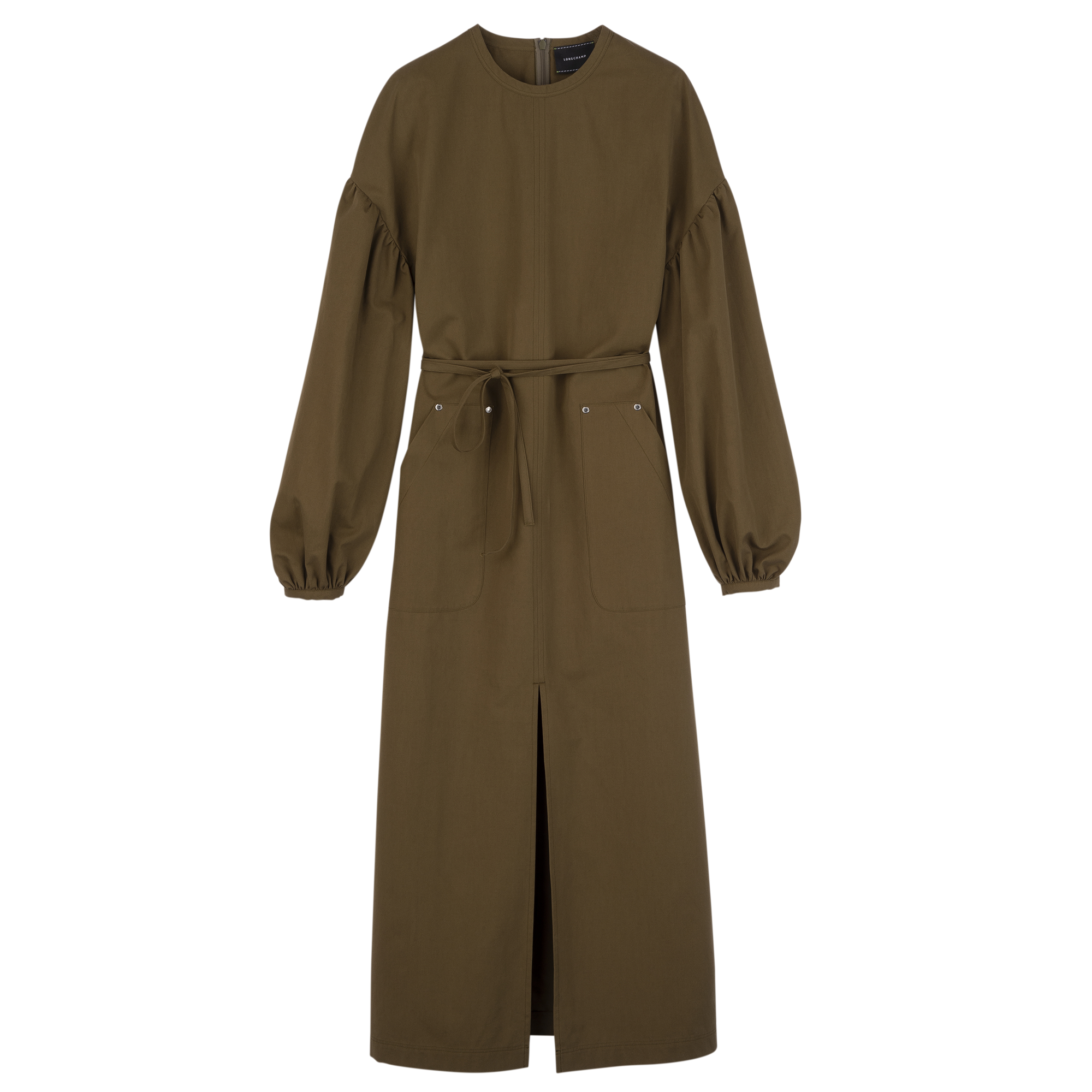 Kleid, Khaki - Ansicht 1 von
6 - Zoom vergrößern null Kleid, Khaki