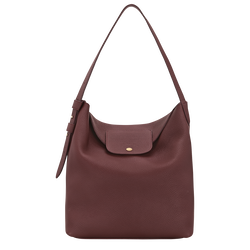 Le Cadence L Shoulder bag , Burgundy - Leather