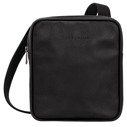 Le Foulonné Crossbodytas XS , Zwart - Leder - Weergave 1 van  5