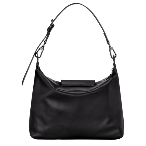 Sac porté épaule M Le Pliage Xtra , Cuir - Noir - Vue 4 de 6