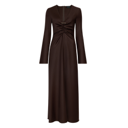 Dress , Mocha - Flannel