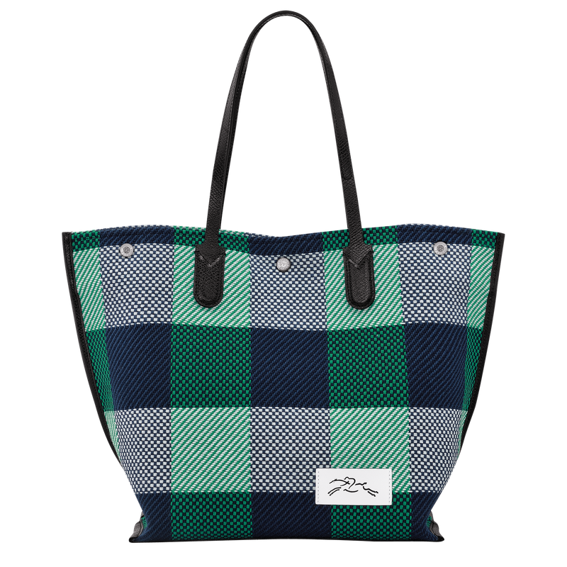 Essential L Tote bag , Navy/Lawn - Canvas  - View 1 of  5
