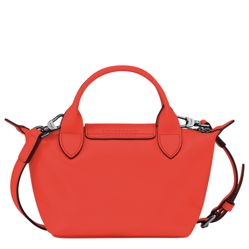 Le Pliage Xtra XS Handbag , Orange - Leather - View 4 of 6