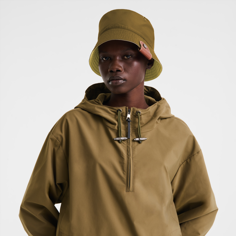 Reversible bucket hat , Olive/Lime - Techno taffeta  - View 3 of 3