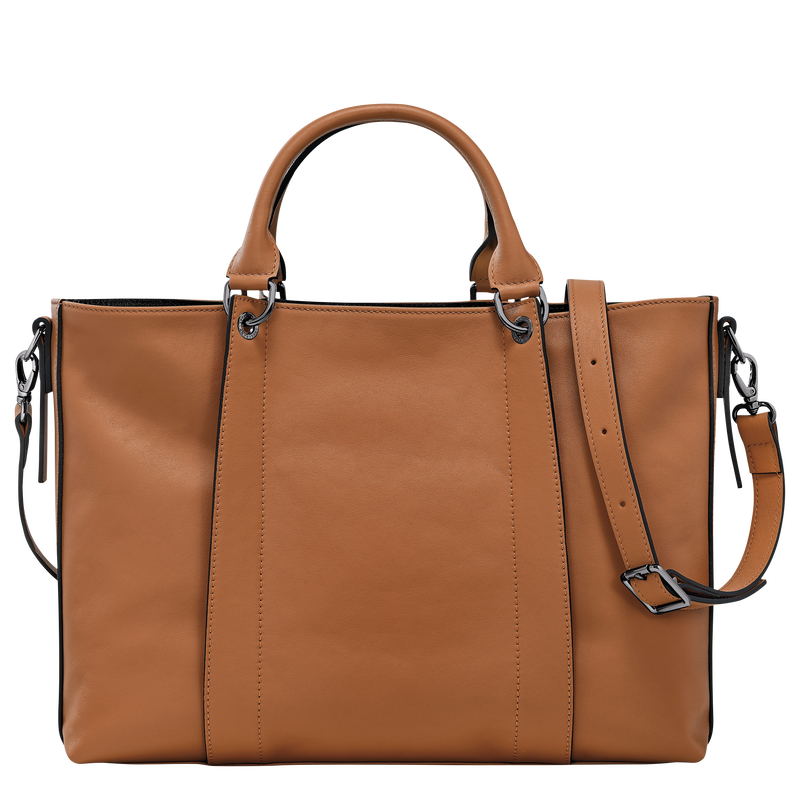 Longchamp 3D Bolso con asa superior L , Cuero - Natural  - Vista 4 de 6